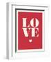 Love-null-Framed Art Print