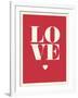 Love-null-Framed Art Print