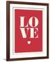 Love-null-Framed Art Print