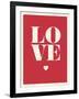 Love-null-Framed Art Print