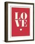 Love-null-Framed Art Print