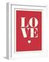 Love-null-Framed Art Print