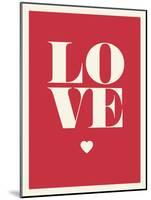 Love-null-Mounted Art Print