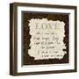 Love-Taylor Greene-Framed Art Print