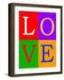 Love-MIRO3D-Framed Art Print