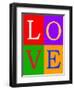 Love-MIRO3D-Framed Art Print