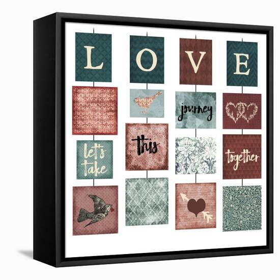 Love-Erin Clark-Framed Stretched Canvas