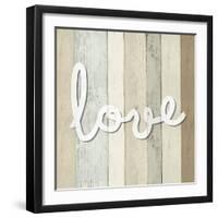 Love-ALI Chris-Framed Giclee Print