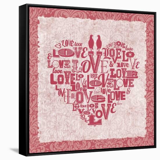 Love-Erin Clark-Framed Stretched Canvas