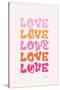 Love-Oju Design-Stretched Canvas