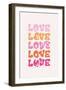 Love-Oju Design-Framed Giclee Print