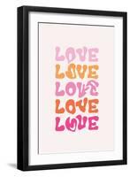 Love-Oju Design-Framed Giclee Print