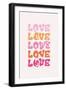 Love-Oju Design-Framed Premium Giclee Print