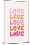 Love-Oju Design-Mounted Premium Giclee Print