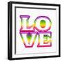 LOVE-Ann Bailey-Framed Art Print