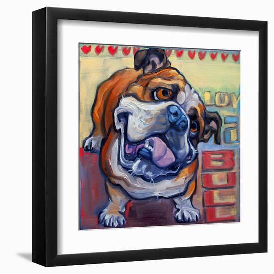 Loveabull-Connie R. Townsend-Framed Art Print