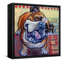 Loveabull-Connie R. Townsend-Framed Stretched Canvas