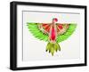 Lovebird Parrot-Cat Coquillette-Framed Art Print