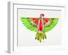 Lovebird Parrot-Cat Coquillette-Framed Art Print