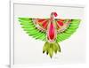 Lovebird Parrot-Cat Coquillette-Framed Art Print