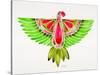 Lovebird Parrot-Cat Coquillette-Stretched Canvas