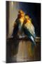 Lovebirds I-Vivienne Dupont-Mounted Art Print