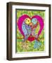 Lovebirds in Colour-Hello Angel-Framed Giclee Print