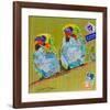 Lovebirds-null-Framed Art Print