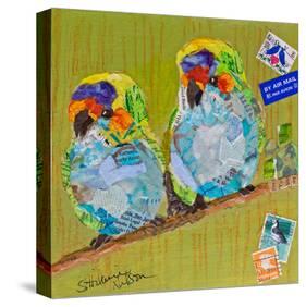 Lovebirds-null-Stretched Canvas