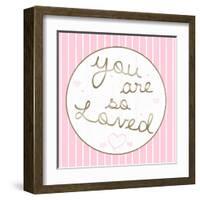 Loved-Lauren Gibbons-Framed Art Print