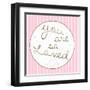 Loved-Lauren Gibbons-Framed Art Print