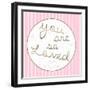 Loved-Lauren Gibbons-Framed Art Print