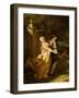 Lovelace Abducting Clarissa Harlowe, 1867-Louis Edouard Dubufe-Framed Giclee Print