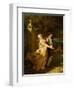 Lovelace Abducting Clarissa Harlowe, 1867-Louis Edouard Dubufe-Framed Giclee Print