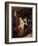 Lovelace's Kidnapping of Clarissa Harlowe, 1867-Ed. Dubufe-Framed Giclee Print