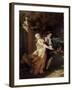 Lovelace's Kidnapping of Clarissa Harlowe, 1867-Ed. Dubufe-Framed Giclee Print
