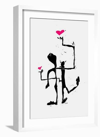 Lovelam Annimo-null-Framed Art Print