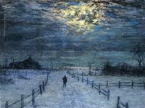 A Wintry Walk-Lovell Birge Harrison-Laminated Giclee Print