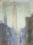 A Wintry Walk-Lovell Birge Harrison-Laminated Giclee Print