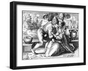 Lovelorn Peasant-Heinrich Ullrich-Framed Giclee Print