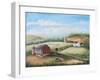 Lovely Barn-Barbara Jeffords-Framed Art Print