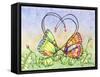 Lovely Butterflies-Charlsie Kelly-Framed Stretched Canvas