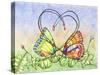 Lovely Butterflies-Charlsie Kelly-Stretched Canvas