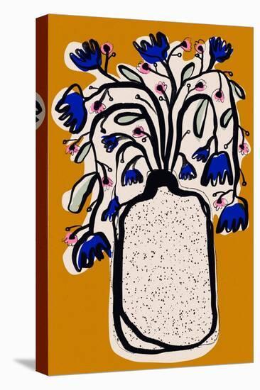 Lovely Flower Bouquet-Treechild-Stretched Canvas