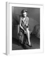 Lovely Legs Cream-null-Framed Photographic Print