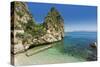 Lovely Limestone Cove at the Tonnara Di Scopello-Rob Francis-Stretched Canvas