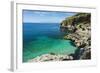 Lovely Limestone Cove at Zingaro Nature Reserve Near Scopello-Rob Francis-Framed Photographic Print