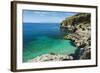 Lovely Limestone Cove at Zingaro Nature Reserve Near Scopello-Rob Francis-Framed Photographic Print