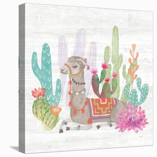 Lovely Llamas I-Mary Urban-Stretched Canvas