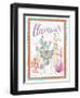 Lovely Llamas II Llamour-null-Framed Art Print